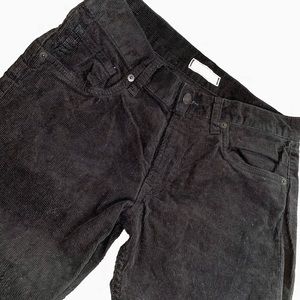 Uniqlo black corduroy pants